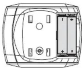 MEDISANA 51237 - Het inleggen / verwijderen van de batterijen - 1