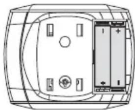 MEDISANA 51237 - Inserire / estrarre le batterie - 1