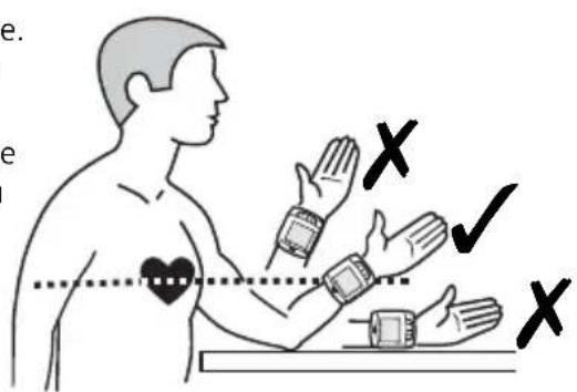 MEDISANA 51237 - La bonne position de mesure - 1