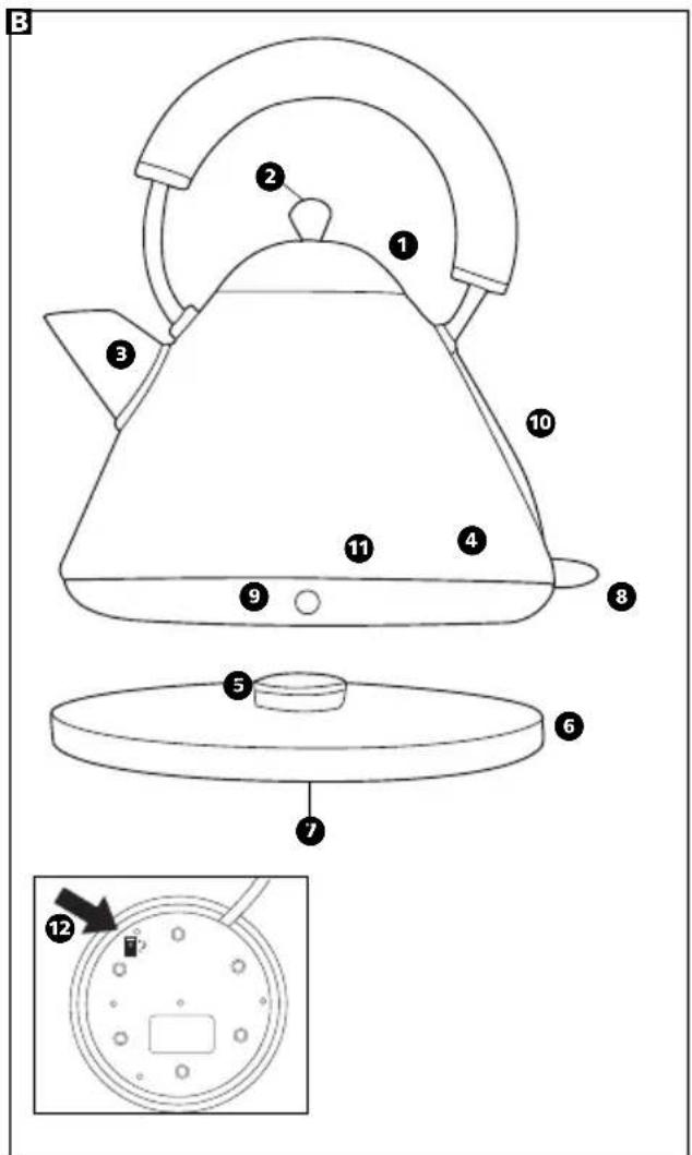 MORPHY RICHARDS 43687 - Przewód zasilajcy - 1