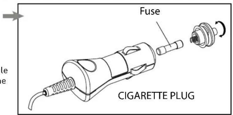 MR HANDSFREE Blue Switch Pro - CIGARETTE PLUG (Optional) - 1
