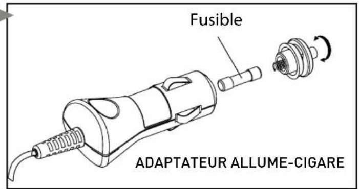 MR HANDSFREE Blue Switch Pro - L'ADAPTATEUR ALLUME-CIGARE (Optionnel) - 1