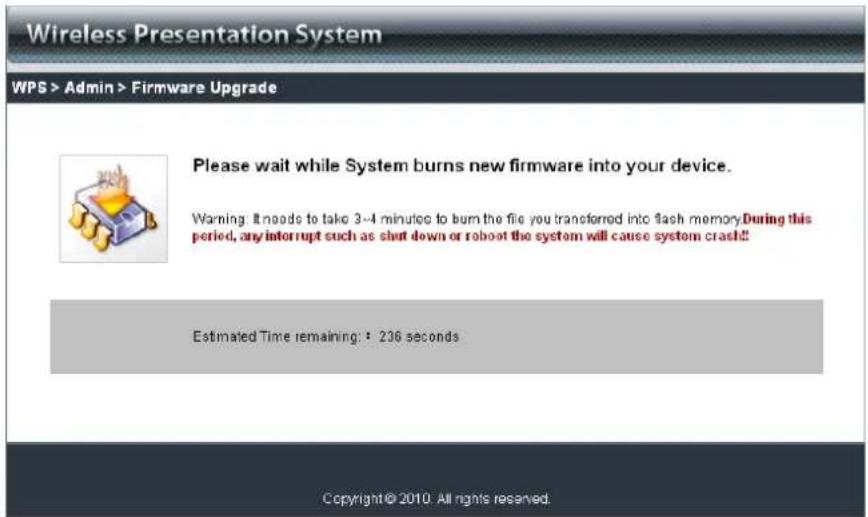 OPTOMA WU5205 - Mise à jour du firmware - 2