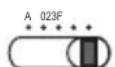 OLYMPIA CPD 430 - Decimal Point Selector Switch - 3