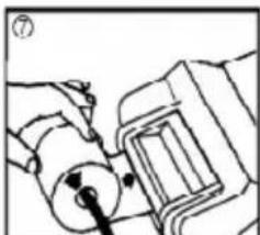 OLYMPIA CPD 430 - Het installeren van afdrukpapier - 3