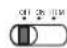 OLYMPIA CPD 440 - Print On/Off/Item Count Switch - 2