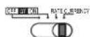 OLYMPIA CPD 440 - Total global/Taux/Interrupteur de fixation de la monnaie - 1