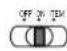 OLYMPIA CPD 440 - Print On/Off/Item Count Switch - 1