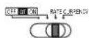 OLYMPIA CPD 440 - Total global/Taux/Interrupteur de fixation de la monnaie - 2