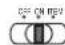 OLYMPIA CPD 440 - Imprimer On/Off / Interrupteur de calcul des articles - 1