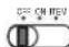 OLYMPIA CPD 440 - Selettore Stampa On-Off/Contatore di addendi - 2