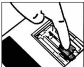 OLYMPIA CPD 3212 S - C.1 The exchange of the ink roll - 3