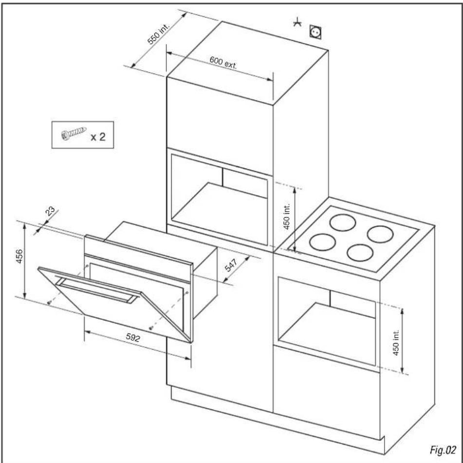 NOVY 2525 - encastrement - 1