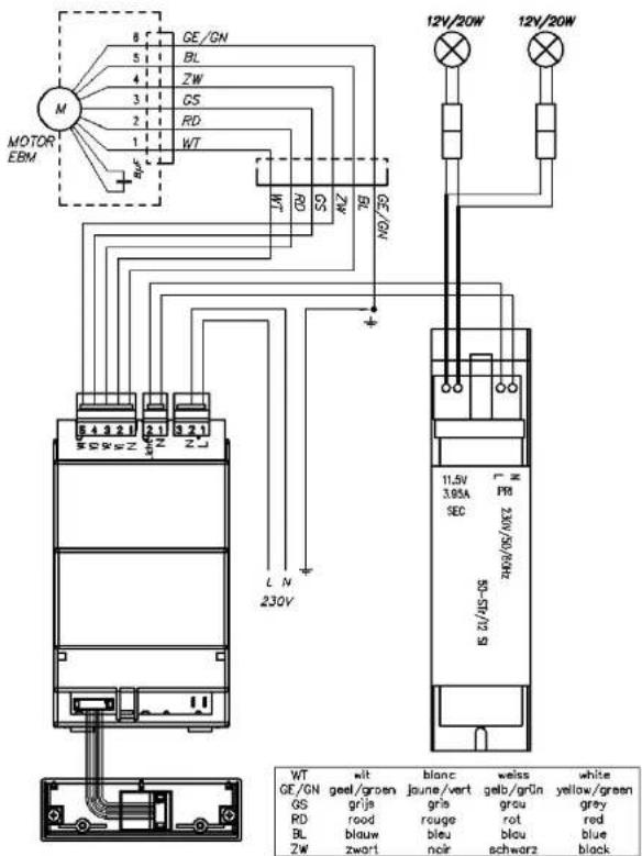 NOVY Elyps 7055 - SCHEMA ELECTRIQUE - 1