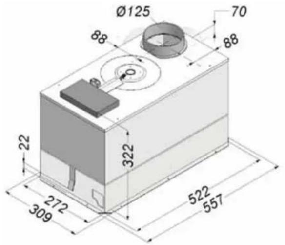NOVY 814 - Afmetingen - Dimensions - Abmessungen - Dimensions - 1