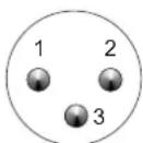 Omnitronic XO23 - Belegung symmetrische XLR-Leitung: - 2