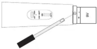 Omnitronic VHF250 - Ajuste de la ganancia - 1