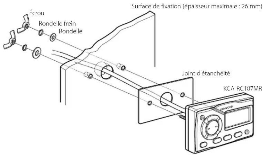 KENWOOD KCARC107MR - Connexion de trois télécommandes KCA-RC107MRs - 4