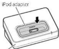 KENWOOD C616DV - Aansluiten van de iPod adapter - 1