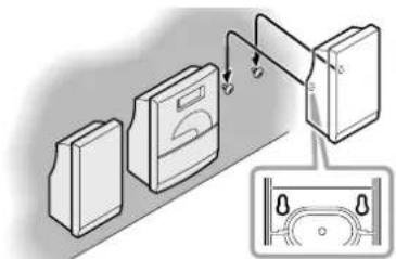 KENWOOD C616DV - Dit toestel en/of de luidsprekers aan een wand bevestigen - 5