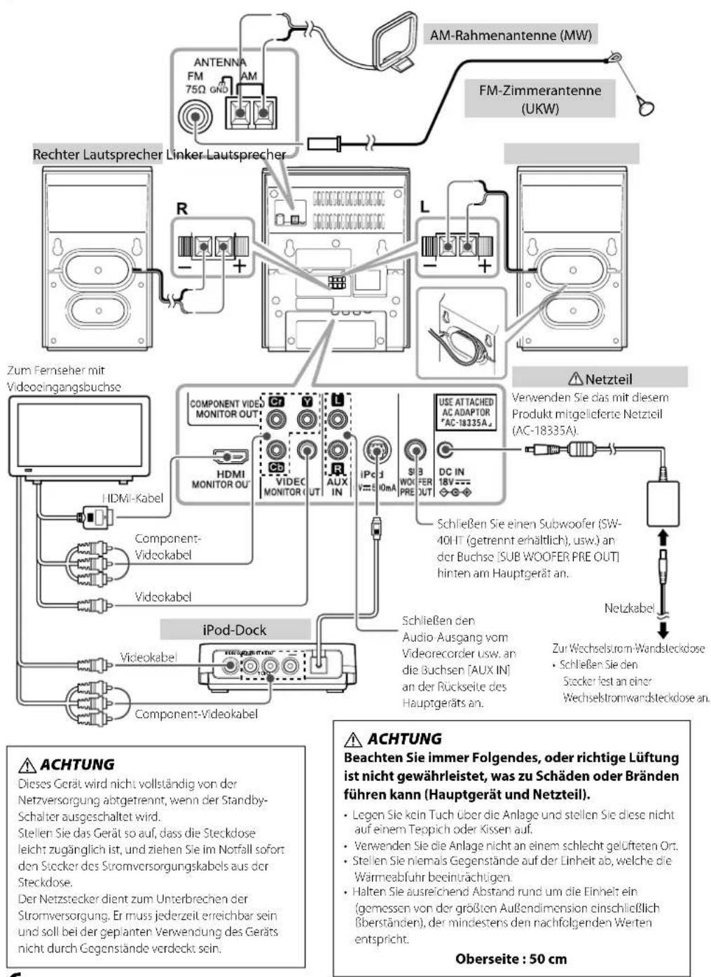 KENWOOD C616DV - Anschlieben - 2