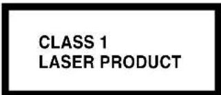 KENWOOD C616DV - Mention des produits utilisant des lasers - 1