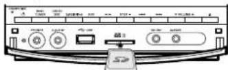 KENWOOD C616DV - Inserte una tarjeta SD. - 1