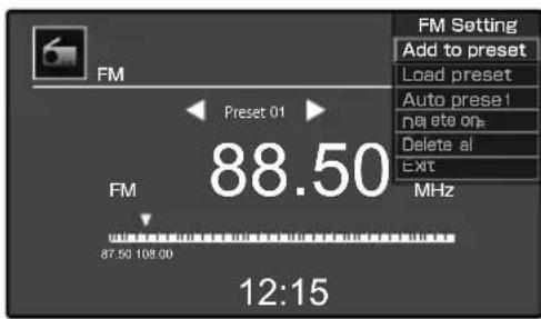 KENWOOD ASiP70 - Presetting Stations Manually (Add to preset) - 1