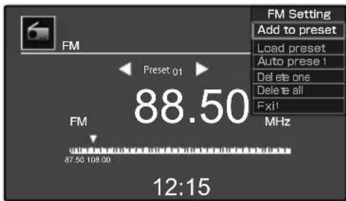 KENWOOD ASiP70 - Sélectionnez la fonction d'ajout aux stations mémorisées. - 1