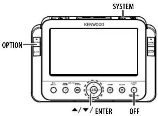 KENWOOD ASiP70 - Setting Slide show/Wallpaper (Slide show/Wallpaper) - 1