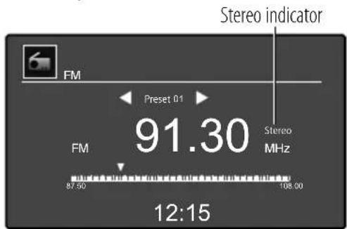 KENWOOD ASiP70 - Select the FM or AM radio reception. - 1