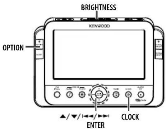 KENWOOD ASiP70 - Setting the time display/date/time (Time display format/Date/Time) - 1