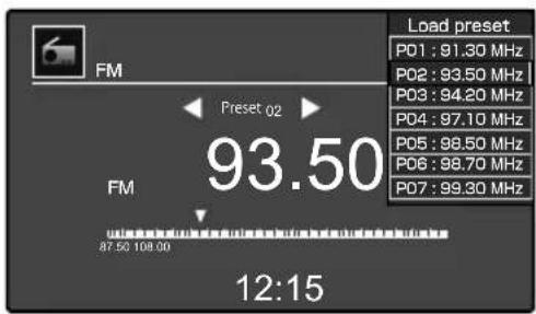KENWOOD ASiP70 - Vedere la lista delle stazioni preselezionate. - 1