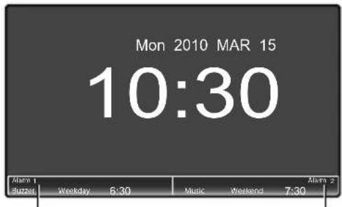 KENWOOD ASiP70 - Einstellung von Alarm-Timer (Einstellung Alarm 1/Alarm 2) - 5