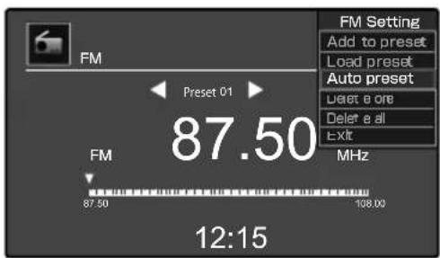 KENWOOD ASiP70 - Scegliere la modalità di impostazione automatica. - 1