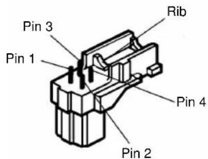 PANASONIC WVCL930 - Connect the ALC connector (accessory) of the lens to the ALC lens connector of the camera. - 3