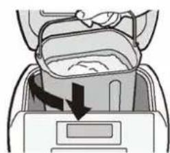 PANASONIC SDRD250 - Versez les ingrédients dosés dans le moule à pain - 4