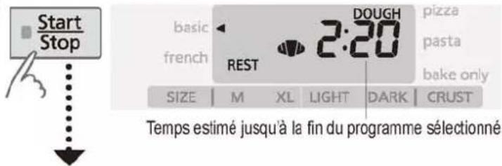 PANASONIC SDRD250 - Démarrez la machine - 1