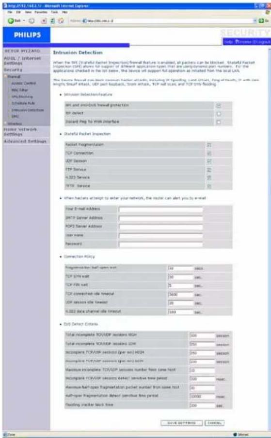 PHILIPS CGA7740N - Detection d'intrusion / Intrusion Detection - 1