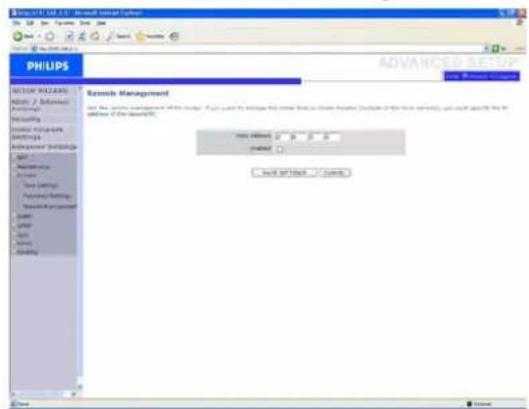 PHILIPS CGA7740N - Gestion à distance / Remote Management - 1