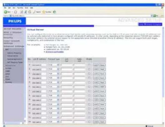 PHILIPS CGA7740N - Serveur virtuel / Virtual Server - 1