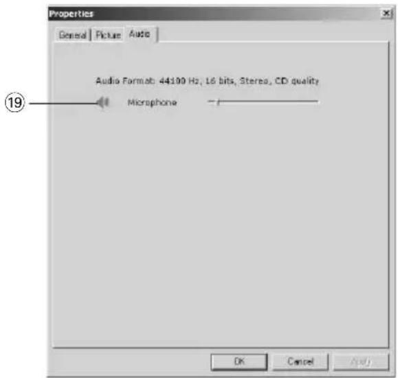 PHILIPS SPC715NC - Commandes audio - 1