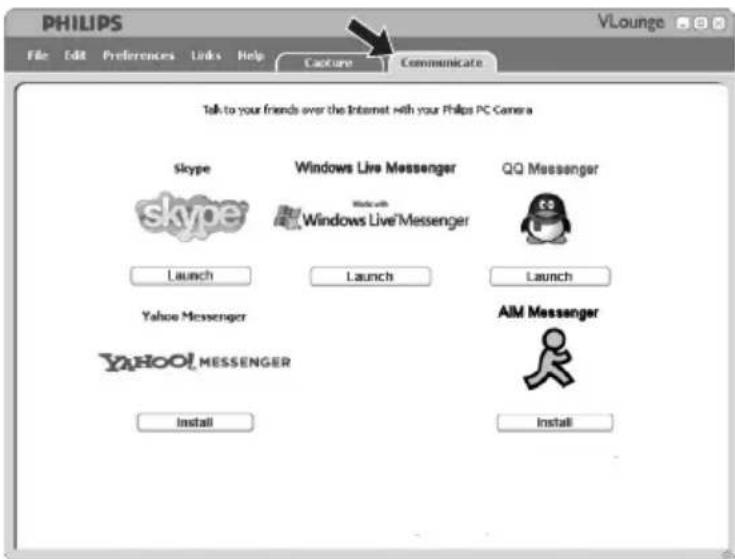 PHILIPS SPC525NC - Messagerie instantanée et appel sur Internet (bavardage vidéo, appel vidéo et VoIP) - 1