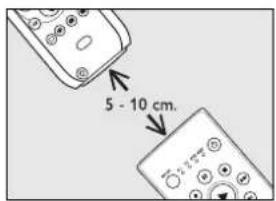 PHILIPS Multimedia Remote Control - Lära in en knapp - 1