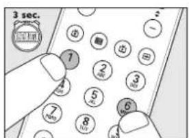 PHILIPS Multimedia Remote Control - Herstellen van de oorspronkelijke functies van uw afstandsbediening - 1