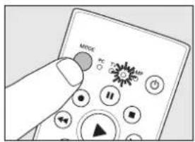 PHILIPS Multimedia Remote Control - Stille inn fjernkontrollen manuelt - 2