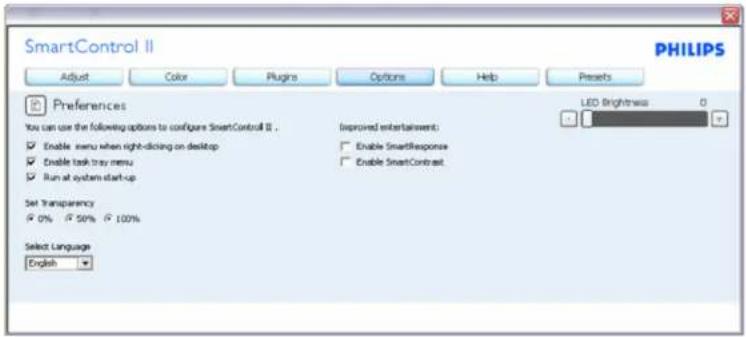 PHILIPS Brilliance 220CW9FB - Menu Color (Kleur): - 15
