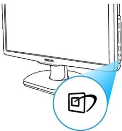 PHILIPS Brilliance 220CW9FB - Hoe schakelt u SmartImage in? - 1