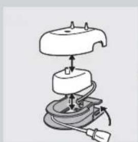 PHILIPS SPA3250 - Cord wrap on deluxe charger (select models) - 1