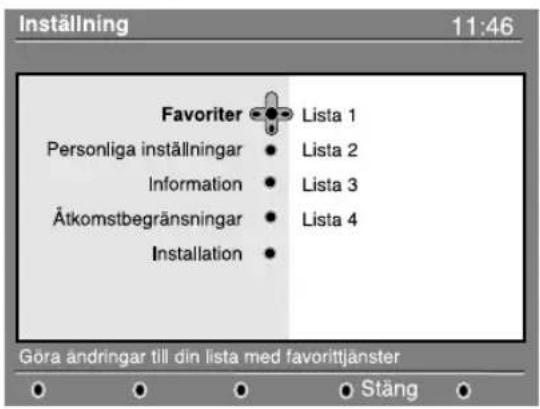 PHILIPS 32PFL7532D - ⑤ Tryck på Ⓜ-knappen för att lämna menyn. - 1